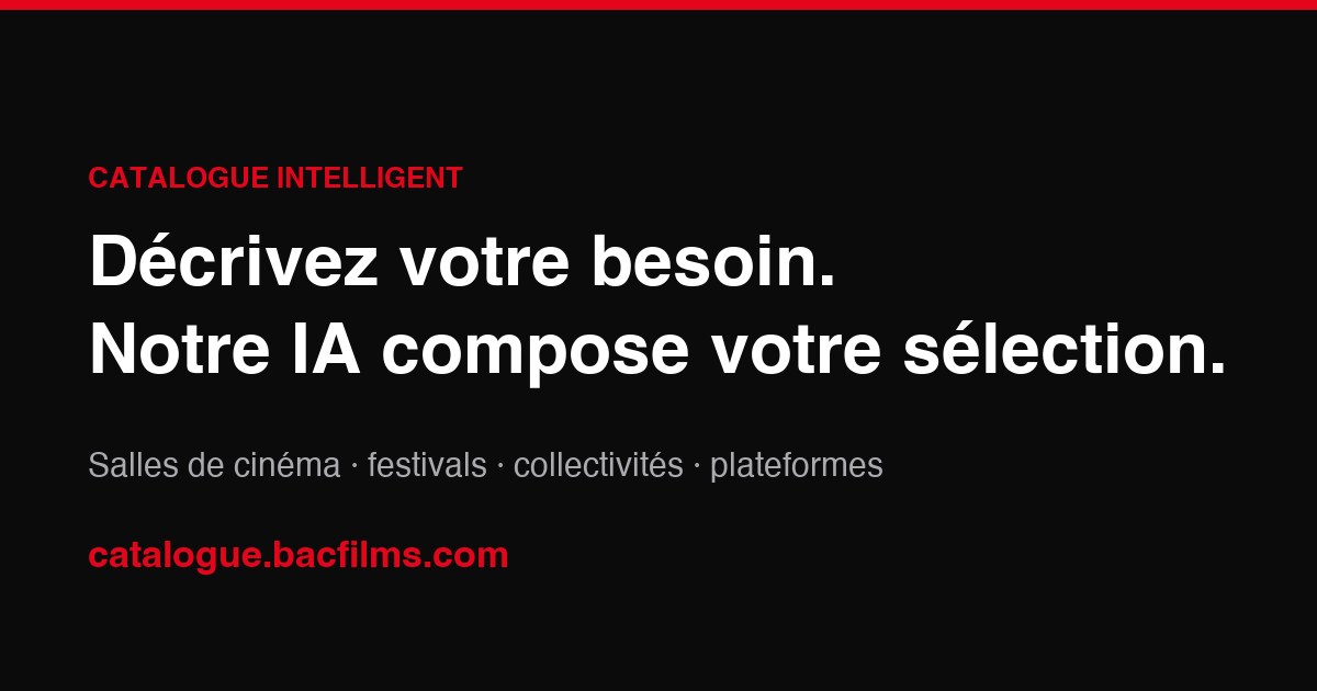 Le catalogue BAC Films devient interactif